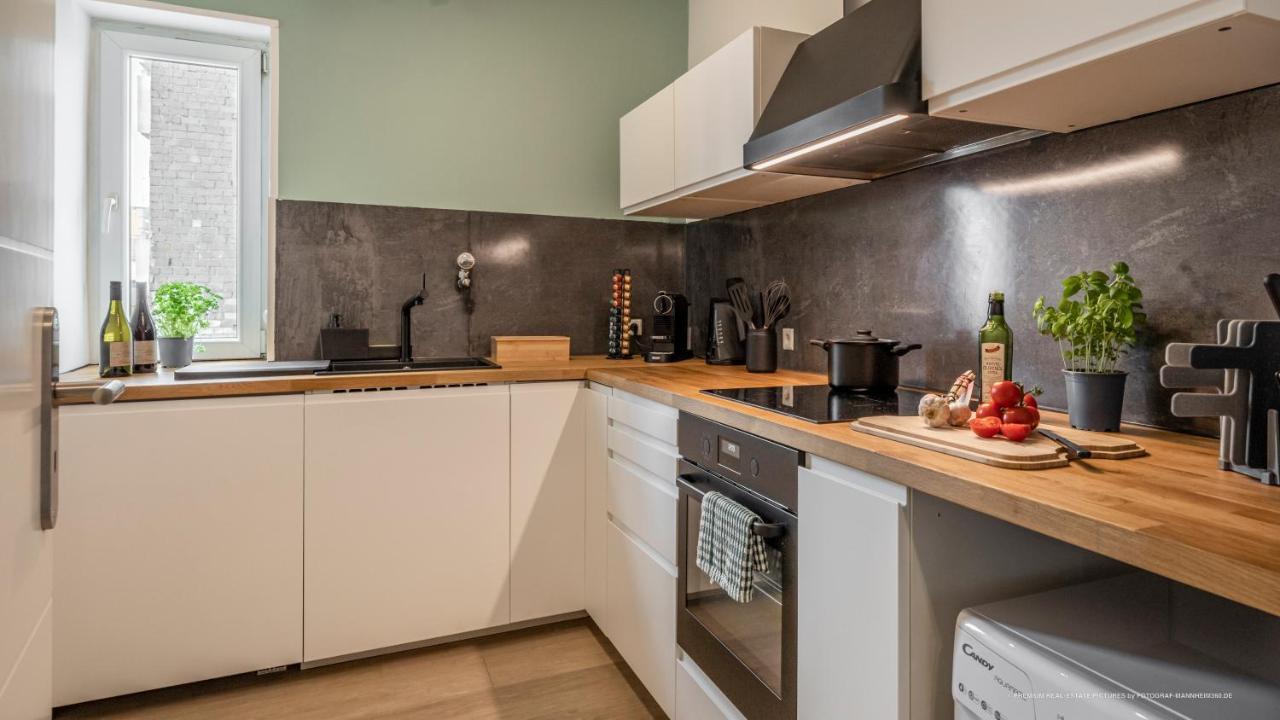 Flair: Stylisches Apartment - Netflix - Basf - Uni Mannheim Ludwigshafen am Rhein Exterior foto