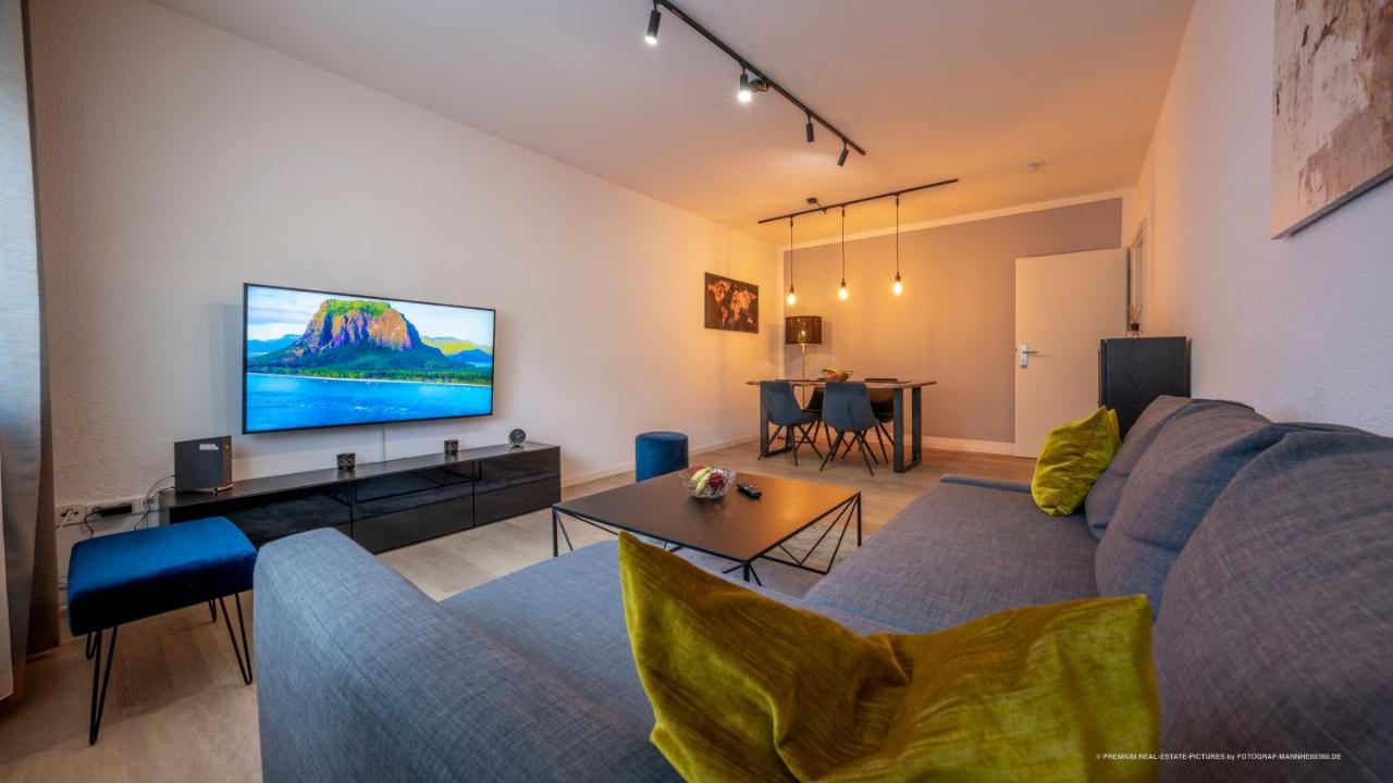 Flair: Stylisches Apartment - Netflix - Basf - Uni Mannheim Ludwigshafen am Rhein Exterior foto